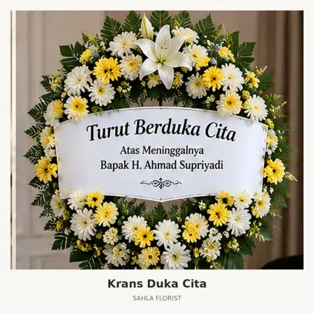 Krans Bunga Duka Pahuwato